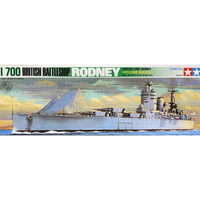 Tamiya 77502 1/700 HMS Rodney