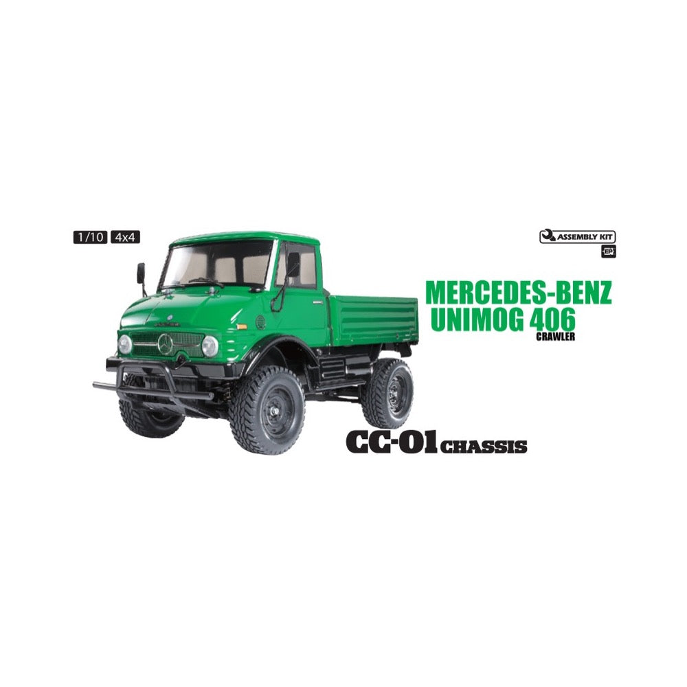 Tamiya 58457 1/10 Mercedes Benz Unimog 406 CC01 4x4 RC Off Road Kit