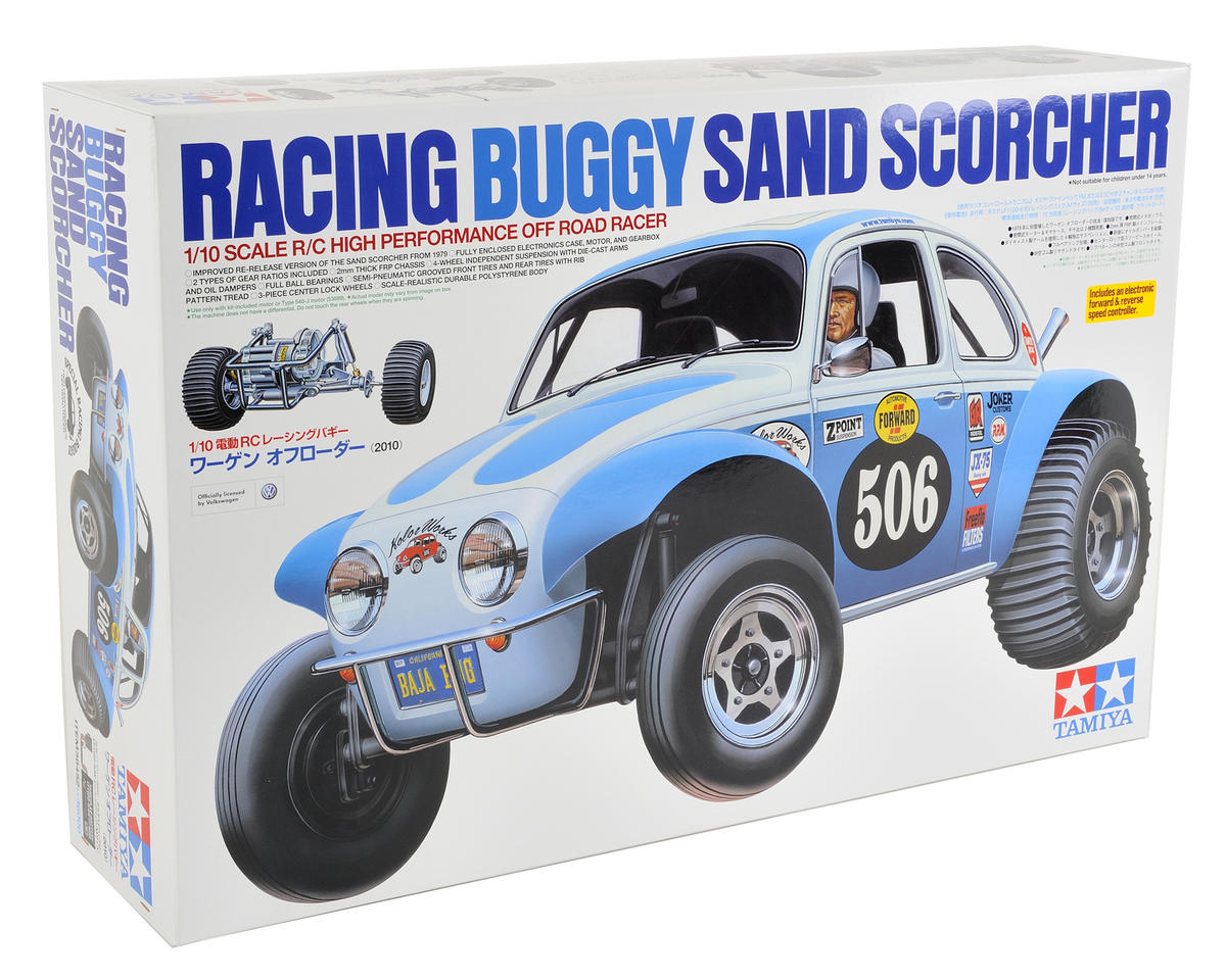Tamiya 58452 1/10 RC Sand Scorcher 2WD Off-Road Racer RC Off Road Kit