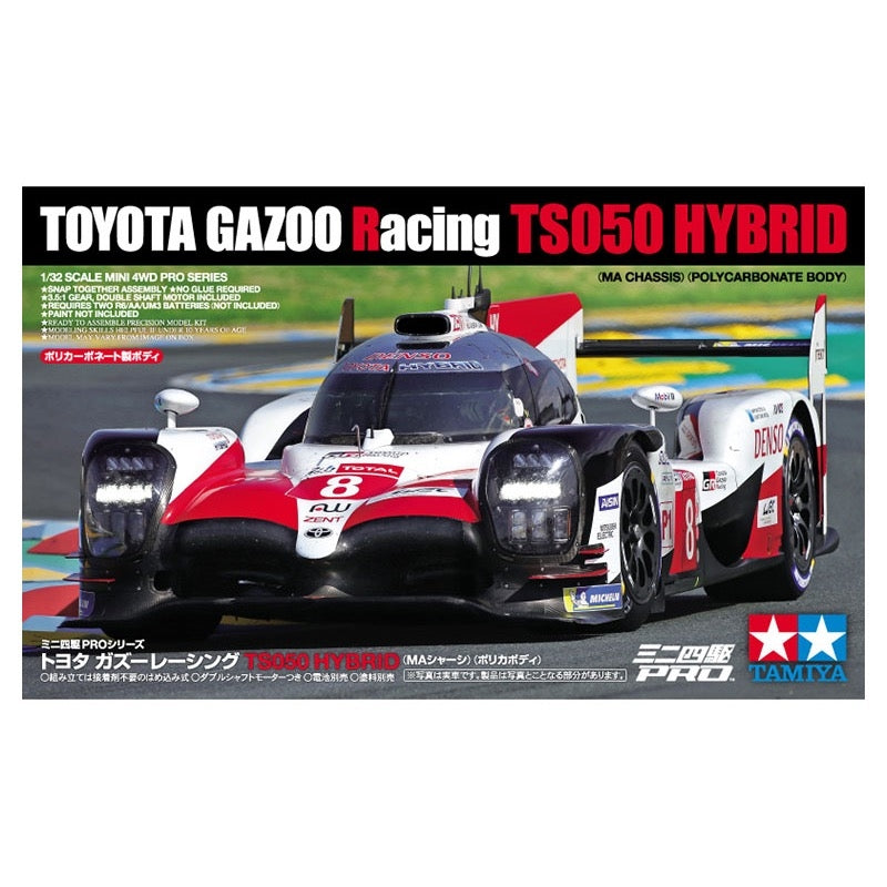 Tamiya 58665 Toyota GAZ00 Racing TS050 Hybrid On-Road RC Car Kit (F103GT Chassis)