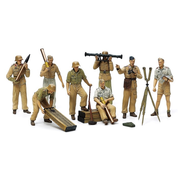 Tamiya 35343 1/35 German Africa Corps Luftwaffe Artillery Crew Set