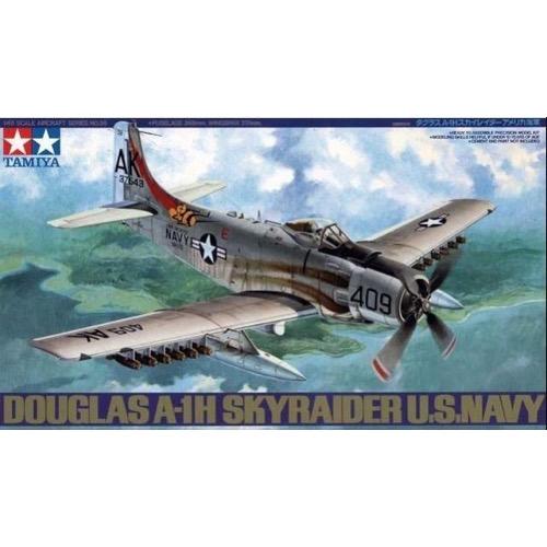 Tamiya 61058 1/48 A-1H Skyraider Plastic Model Kit