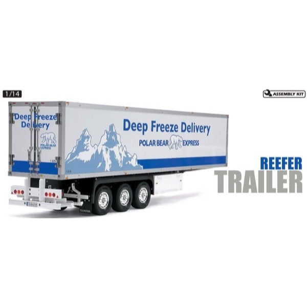 Tamiya 56319 3-Axle Reefer Semi-Trailer for 1/14 Radio Controlled Truck Kit