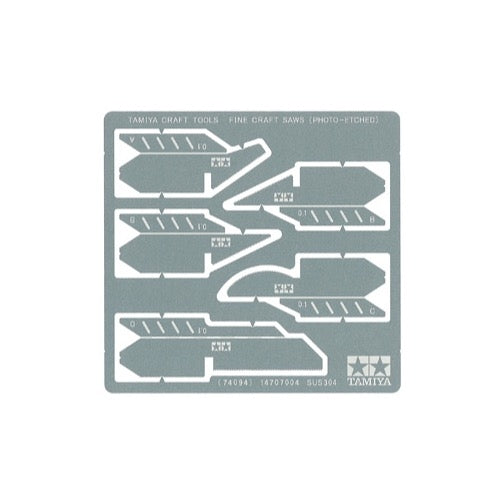 Tamiya 74094 Fine Craft Saws Photo Etched