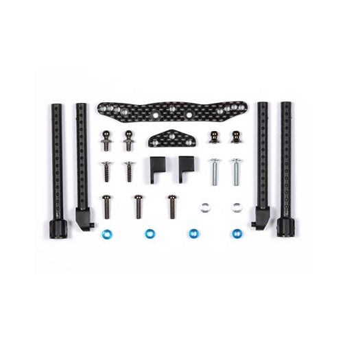 Tamiya 54059 FR Carbon Damp Stay; TT01E