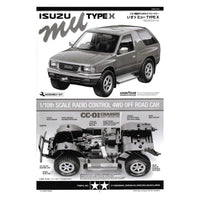 Tamiya 47370 Isuzu MU Type X 1/10 4WD CC-01 Chassis