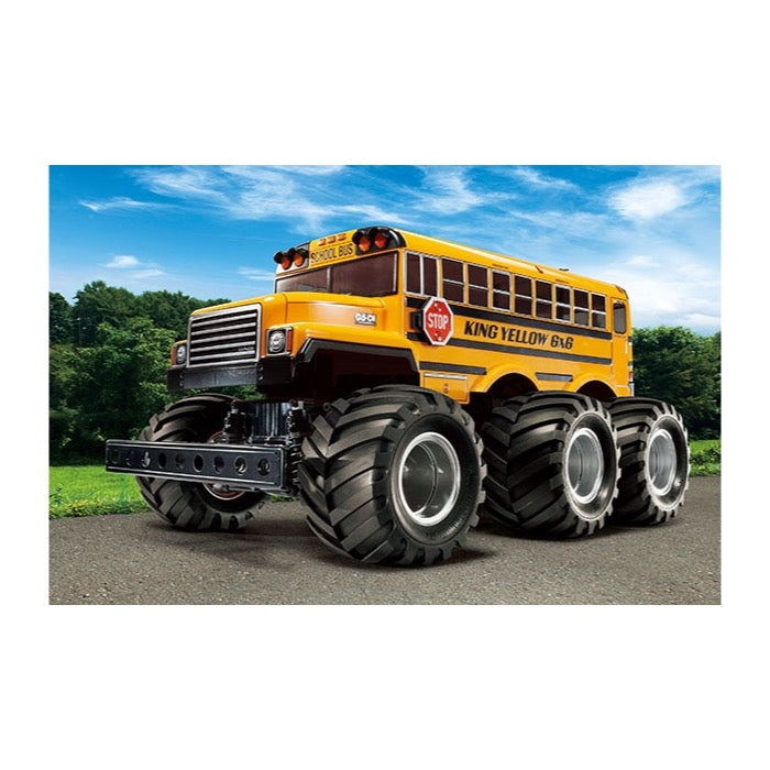 Tamiya 58653 King Yellow 6x6 1/18 Kit G6-01 Chassis