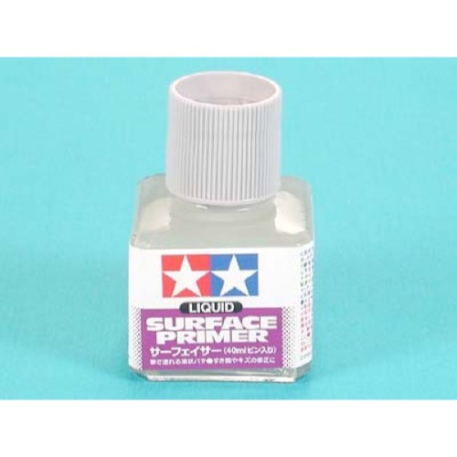 Tamiya 87075 Liquid Surface Primer Grey 40ml