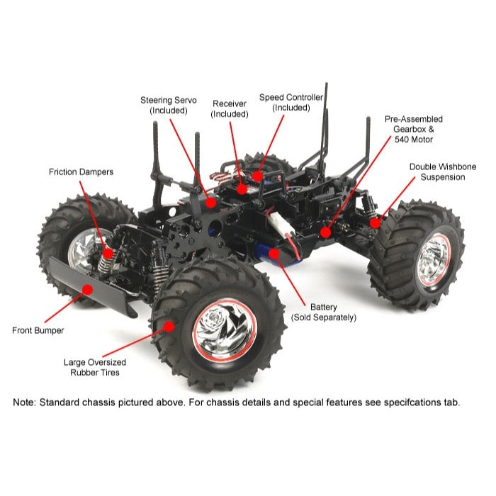Tamiya 58514 Mud Blaster II Off-Road RC Kit