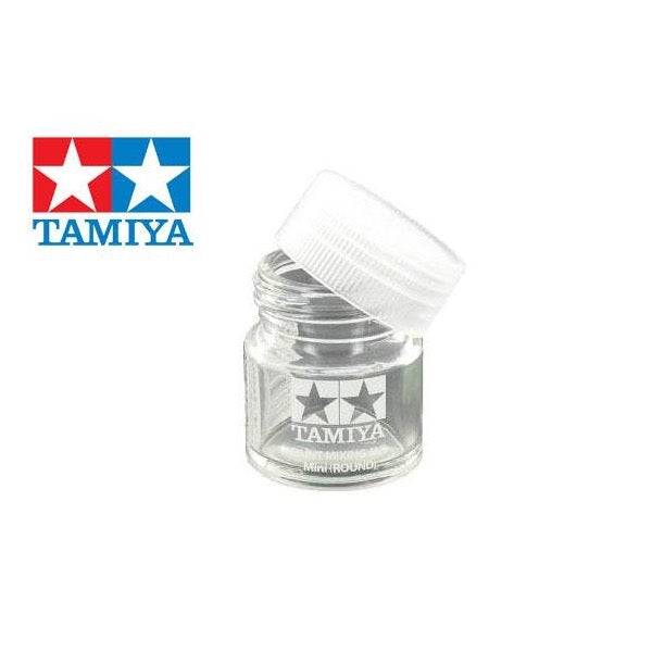 Tamiya 81044 Paint Mixing Jar Mini Round 10ml