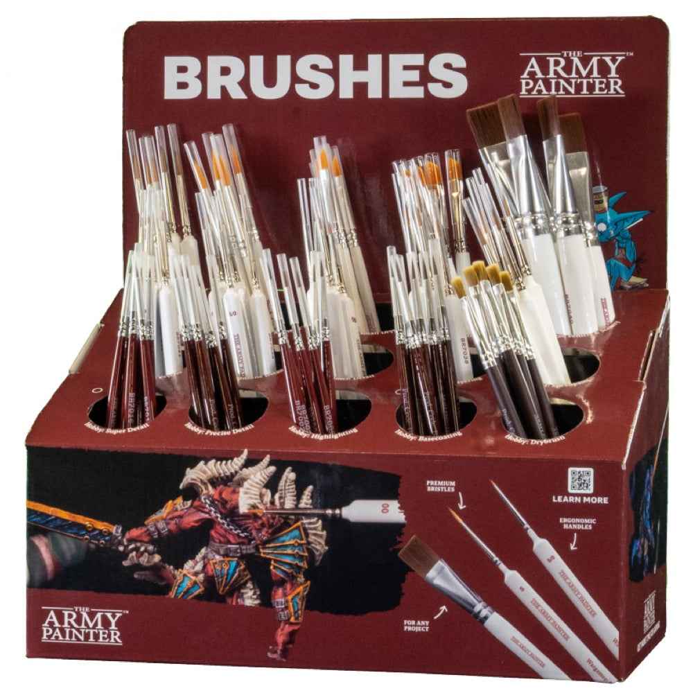 The Army Painter Brush Dispenser with Brushes