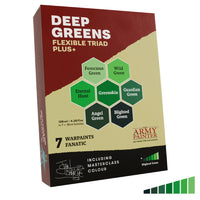 The Army Painter Warpaints Fanatic Flexible Triad PLUS Deep Greens