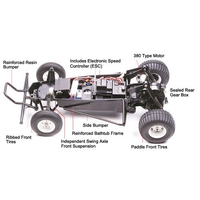 Tamiya 58346 Grasshopper (2005) 1/10 Off Road RC Kit