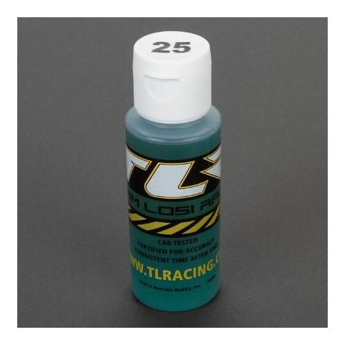 TLR 74004 Silicone Shock Oil, 25wt, 2oz