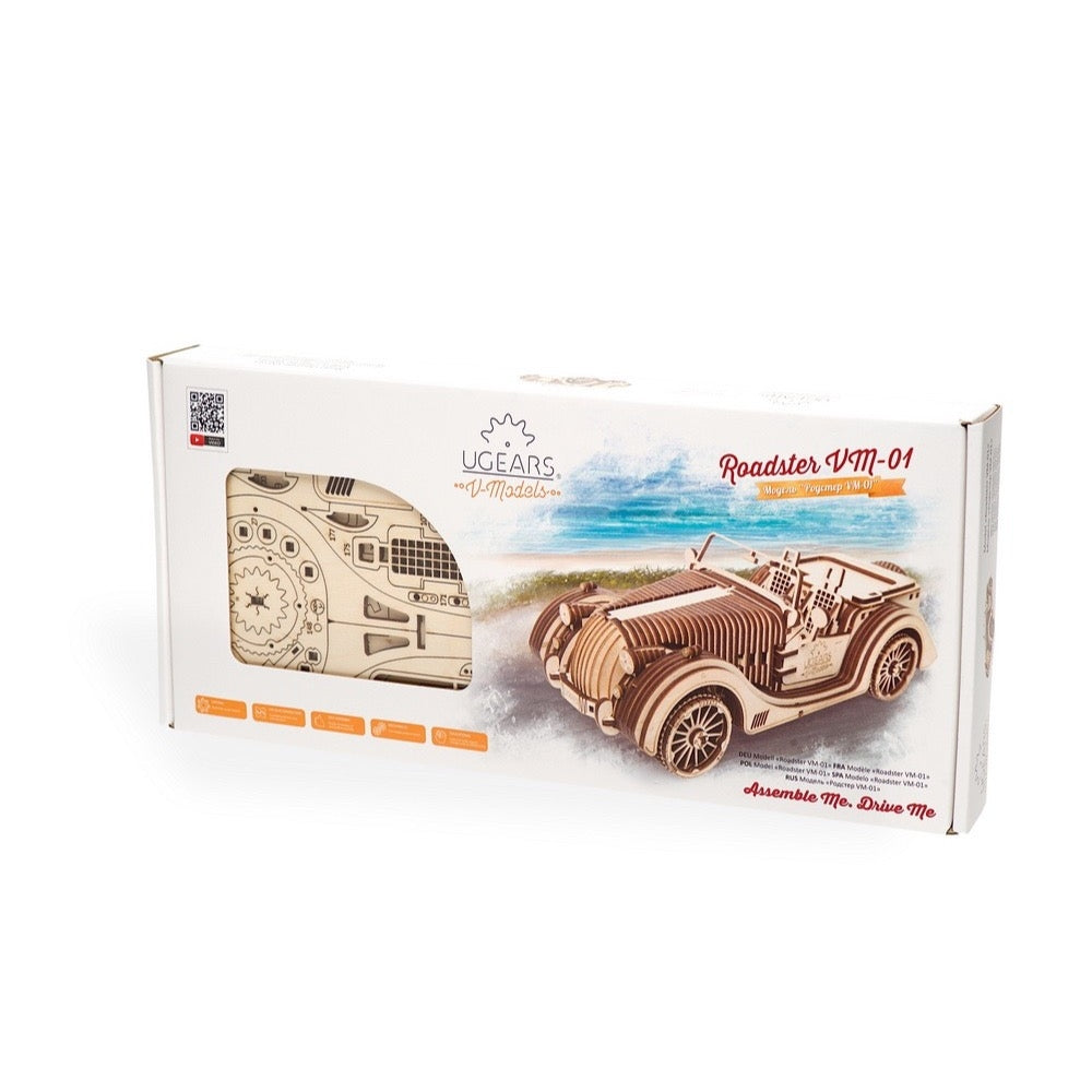 Ugears 70052 Roadster VM-01 437pc