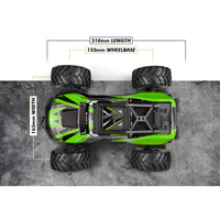Blackzon BZ540300 Spryte MT 1/20 4WD Electic Monster Truck Green