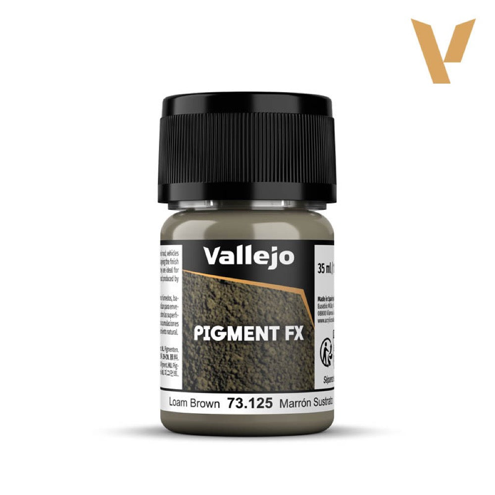 Vallejo Pigments Loam Brown 35ml