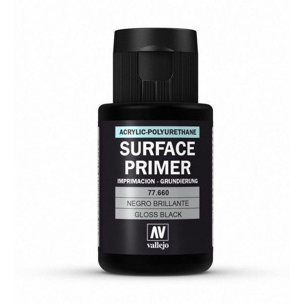 Vallejo 77660 Gloss Black Primer 32ml