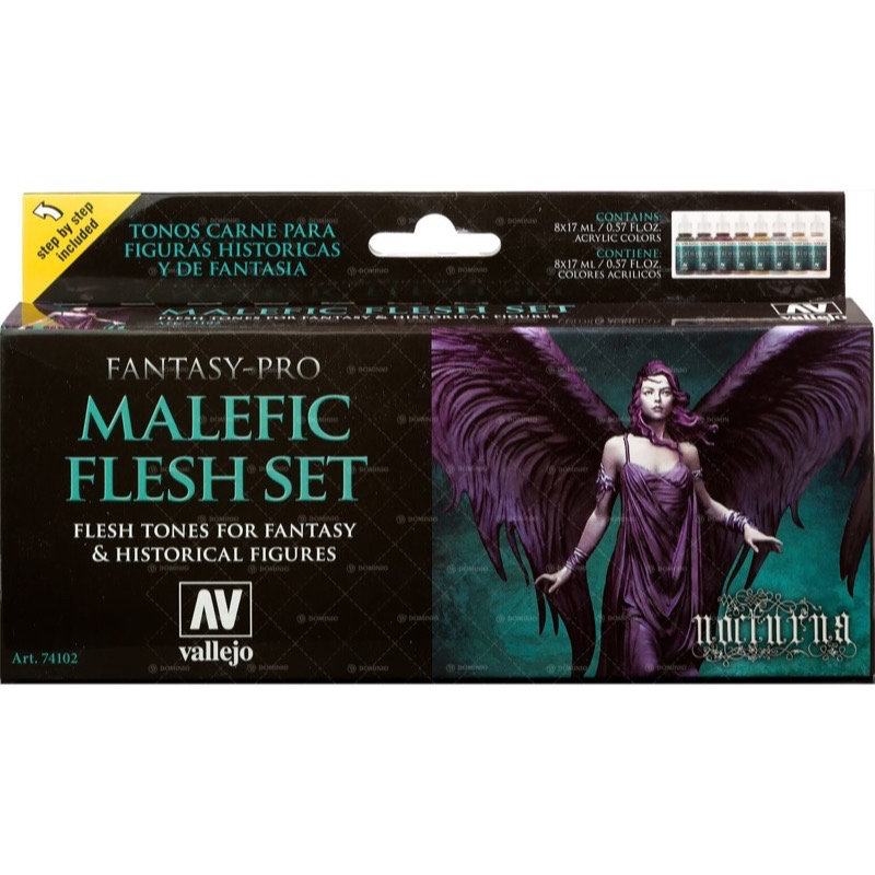Vallejo 74102 Malefic Flesh Set