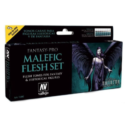 Vallejo 74102 Malefic Flesh Set