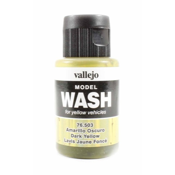 Vallejo 76503 Model Wash 503 Dark Yellow Wash 35ml