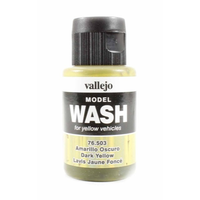Vallejo 76503 Model Wash 503 Dark Yellow Wash 35ml