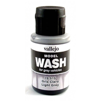 Vallejo 76515 Model Wash 515 Light Grey 35ml