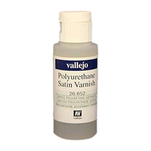 Vallejo 26652 Polyurethane Satin Varnish 60mL