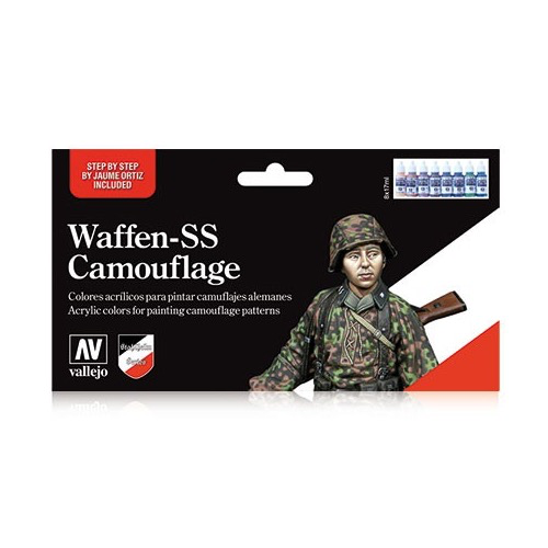 Vallejo 70180 Waffen SS Camouflage Set