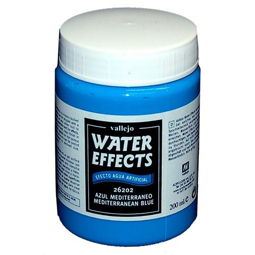 Vallejo 26202 Water Effect 202 Mediterranean 200ml Paint