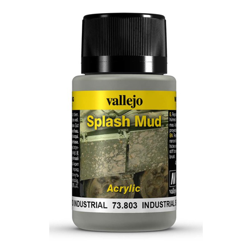 Vallejo 73803 Weathering Effects Industrial Splash Mud 40ml