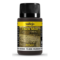 Vallejo 73808 Weathering Effects Russian Thick Mud 40ml