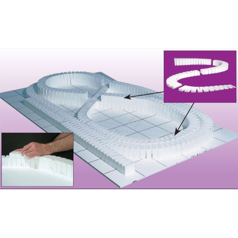 Woodland Scenics ST1412 2% Incline Starters Foam Products | Metro Hobbies