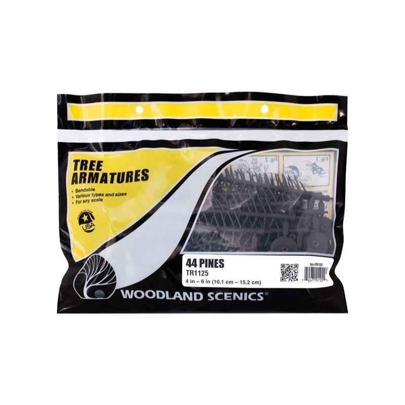 Woodland Scenics TR1125 4in - 6in Tree Armatures