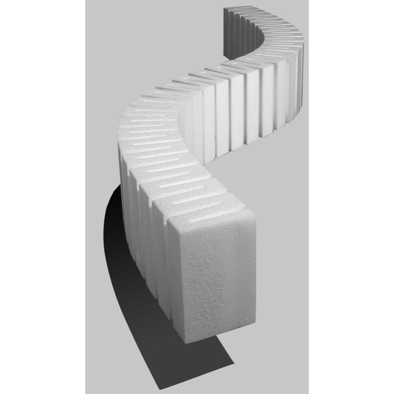 Woodland Scenics ST1409 4in SubTerrain System Foam Products Risers | Metro Hobbies