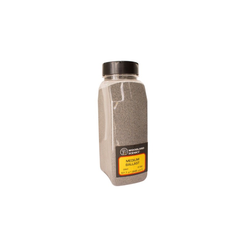 Woodland Scenics B89 Gray Coarse Ballast | Metro Hobbies