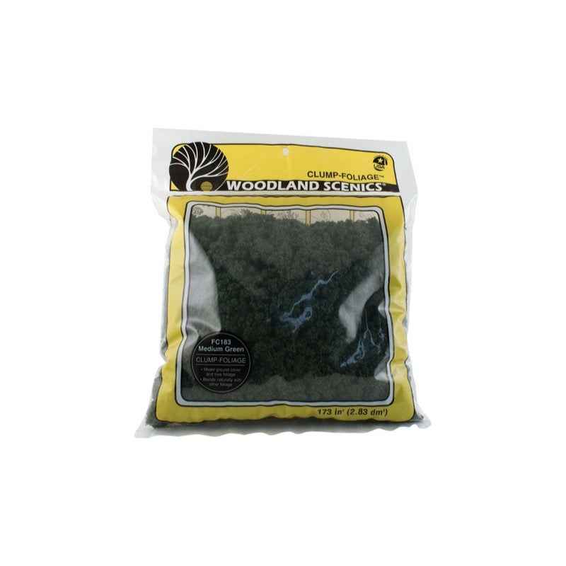 Woodland Scenics FC683 Medium Green Clump Foliage