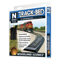 Woodland Scenics ST1475 N Track-Bed Roll 24ft | Metro Hobbies