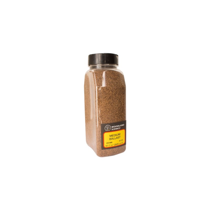 Woodland Scenics B79 Brown Medium Ballast | Metro Hobbies