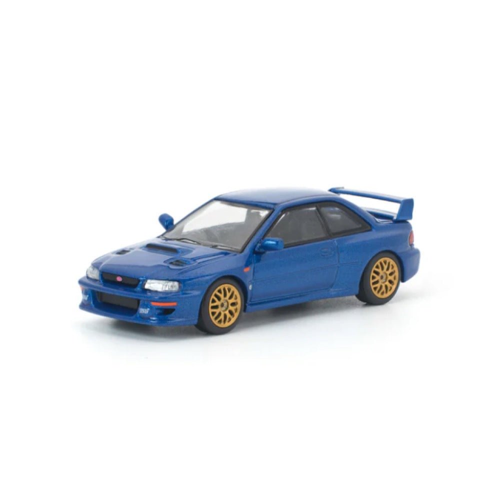 Works Model 1/64 Subaru Impreza 22B STI Blue